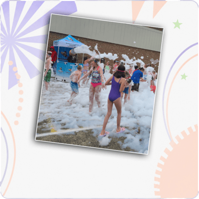 Foam party rentals