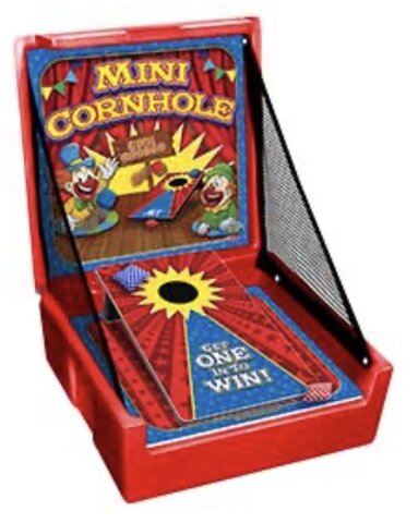 Carnival game MINI CORNHOLE