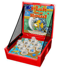 Carnival game (FISH-IN-A-BOWL) 24"W x 30"D X 30"H