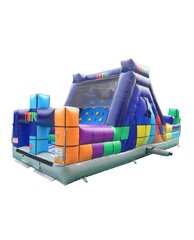 Tetris' 30' Commercial Rock Climb Slide