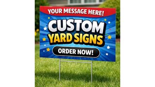 Custom Yard Sign