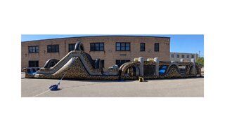 68ft Camo 2 Piece Obstacle Course