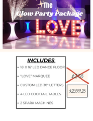 Glow Party Wedding Package