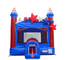 Stars and Stripes Bounce House 