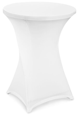 Cocktail Table White Linen 