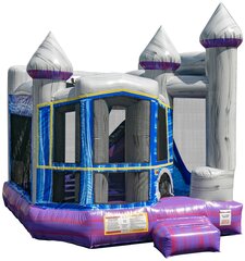 3-in-1 Combo Castle Purple Crush
