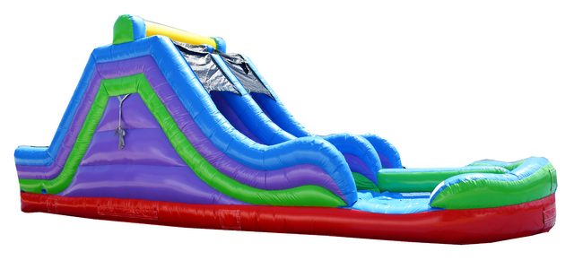 34ft Rock Climb Wet Slide