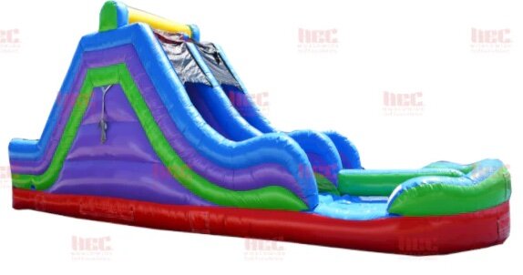34ft Rock Climb Wet Slide