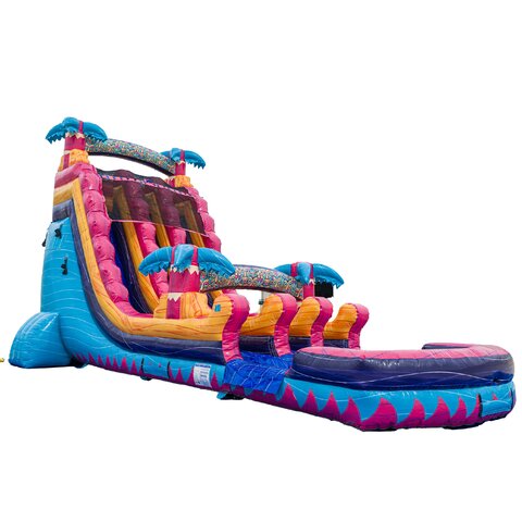 20ft Rippling Rush Dual Lane Water Slide