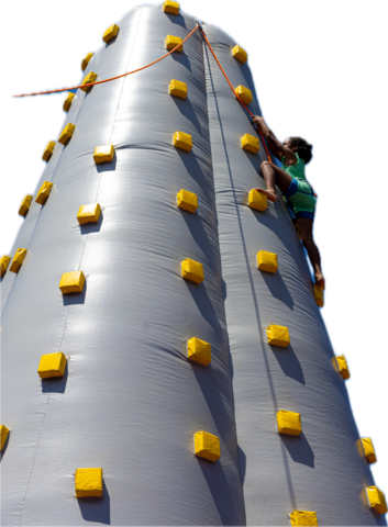 Inflatable Rock Wall