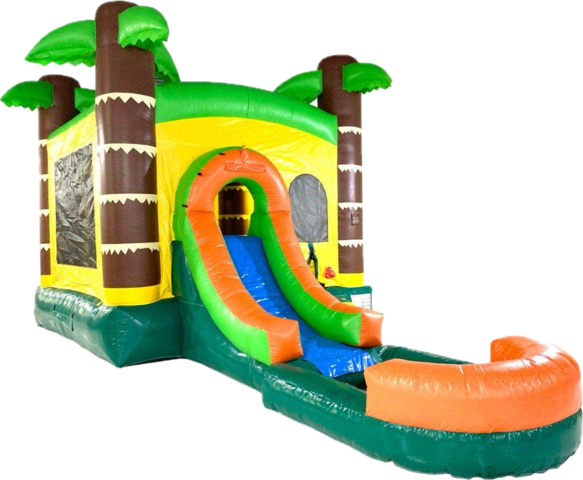 Tropicana Bounce Combo Waterslide