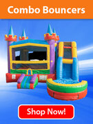 Combo Bounce Houses with Slides