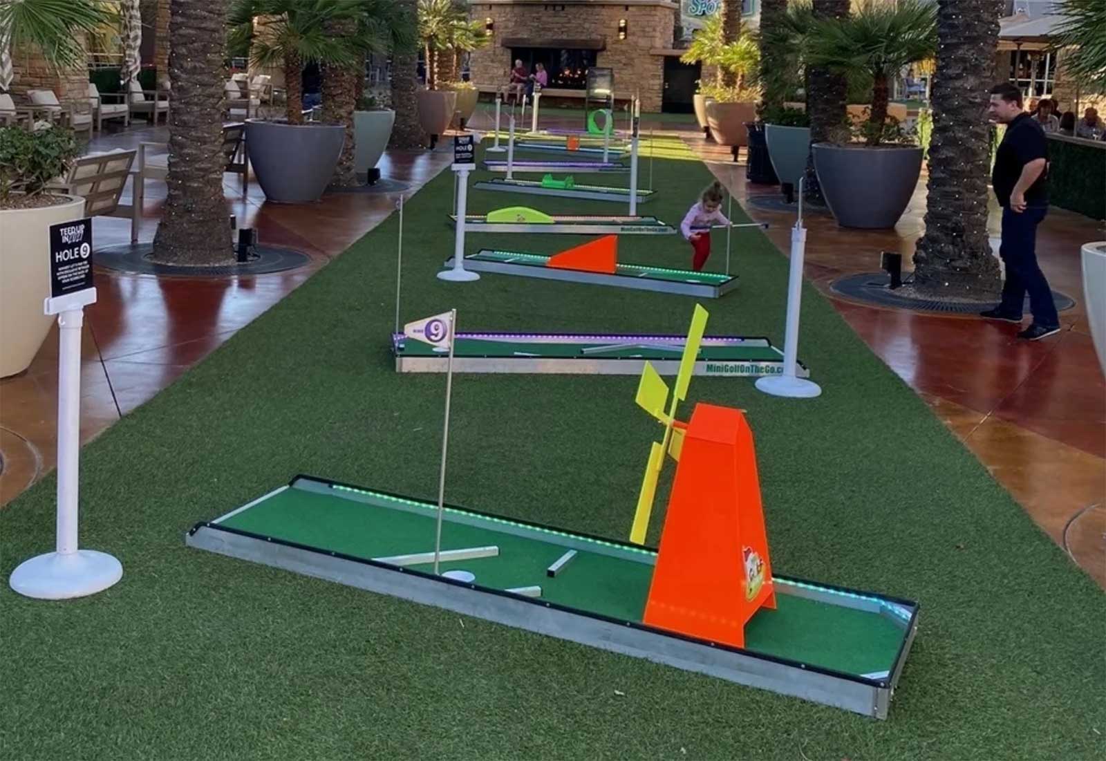 Portable Mini Golf Rentals in Tampa