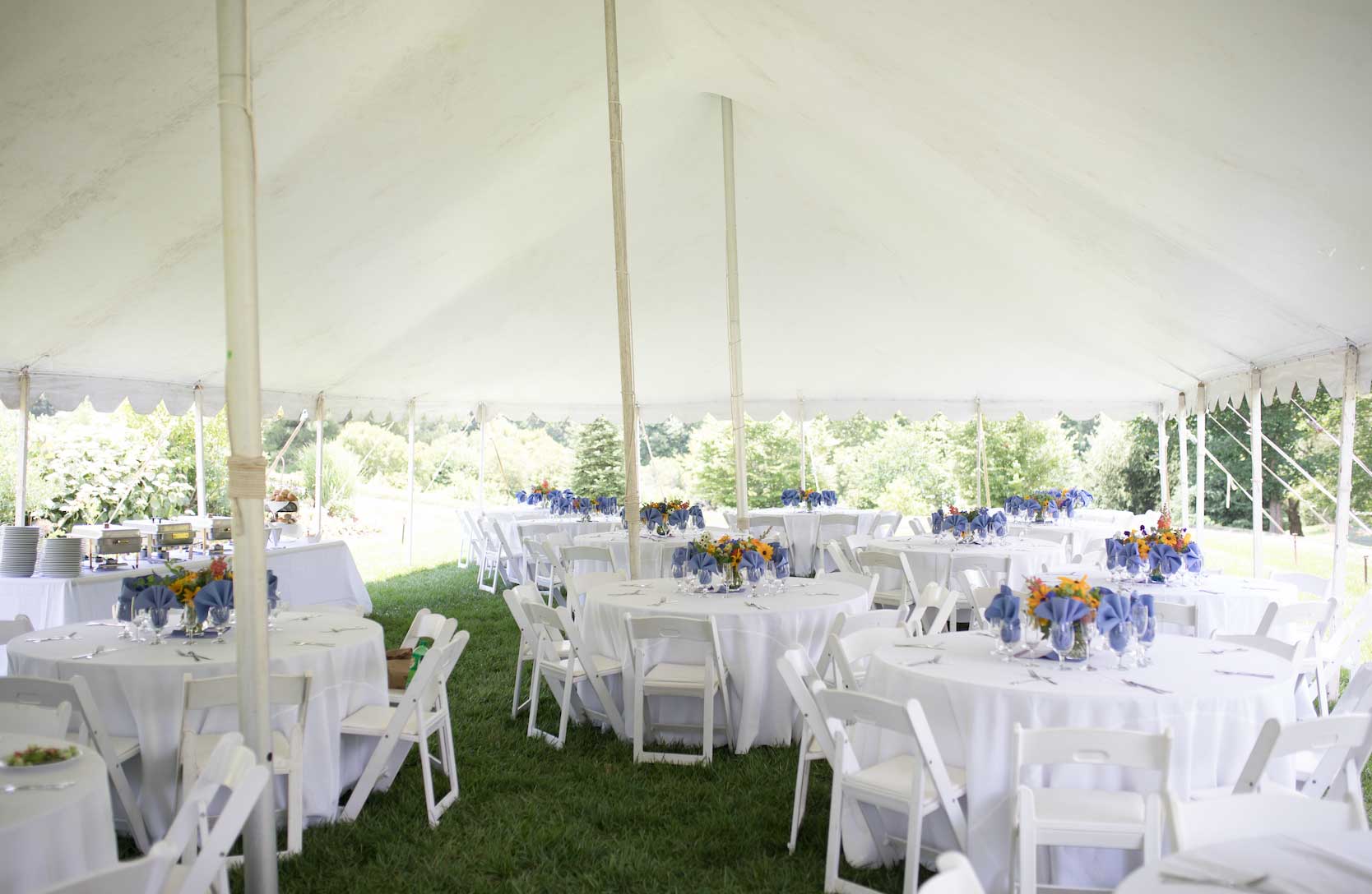 Tent Rental Sizes and Pricing in Tampa