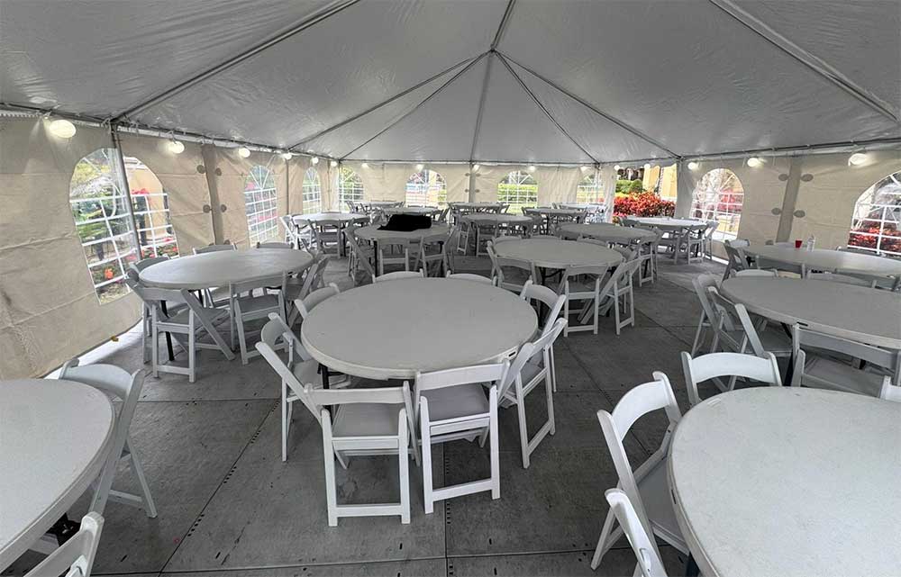 Table and Chair Rental Guide by Guest Count