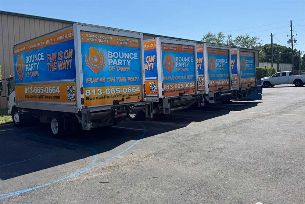Book Party Rentals with Bounce Party of Tampa Serving Zephyrhills and Dade City