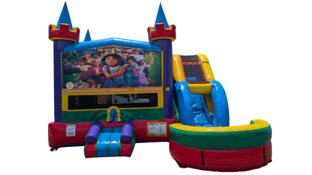 Encanto Bounce House w/slide wet or dry