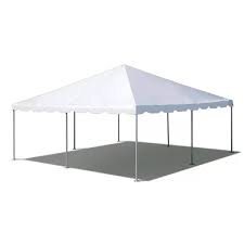 20 x 20 Frame Tent with Tables and Chairs