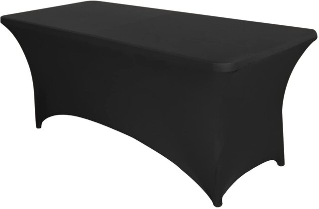 Black Table cover