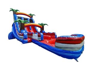 18ft Baja Splash Double Lane with Deep Pool