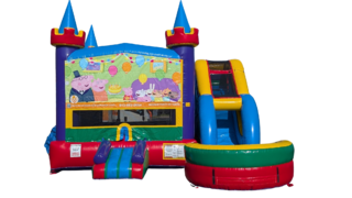 Peppa Pig Bounce House w/slide wet or dry