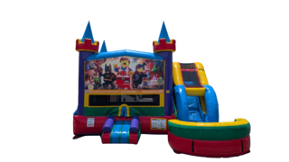 Lego Bounce House w/slide wet or dry