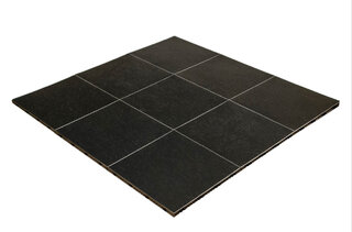 Dance floor - black 4x4 panels