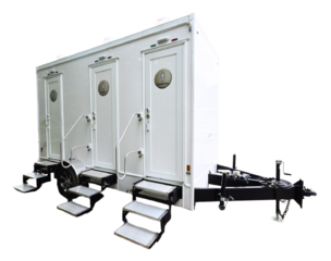 Four-Stall Restroom Trailer