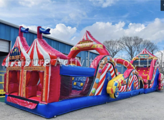 65ft Carnival Obstacle Course (DRY ONLY)