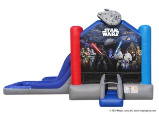 Star Wars Bounce House with Slide