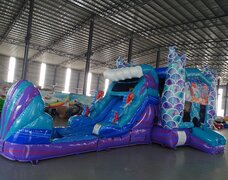Mermaid Bounce House With Slide