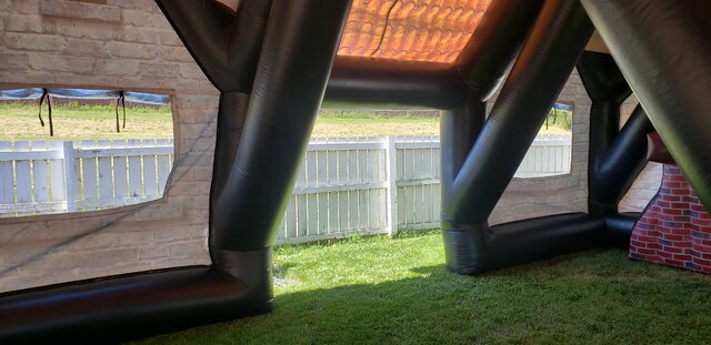 26' inflatable pub inside 