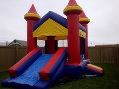 Castle Bouncy Castle with Slide