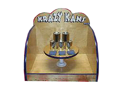Crazy Cans Tabletop Carnival Game
