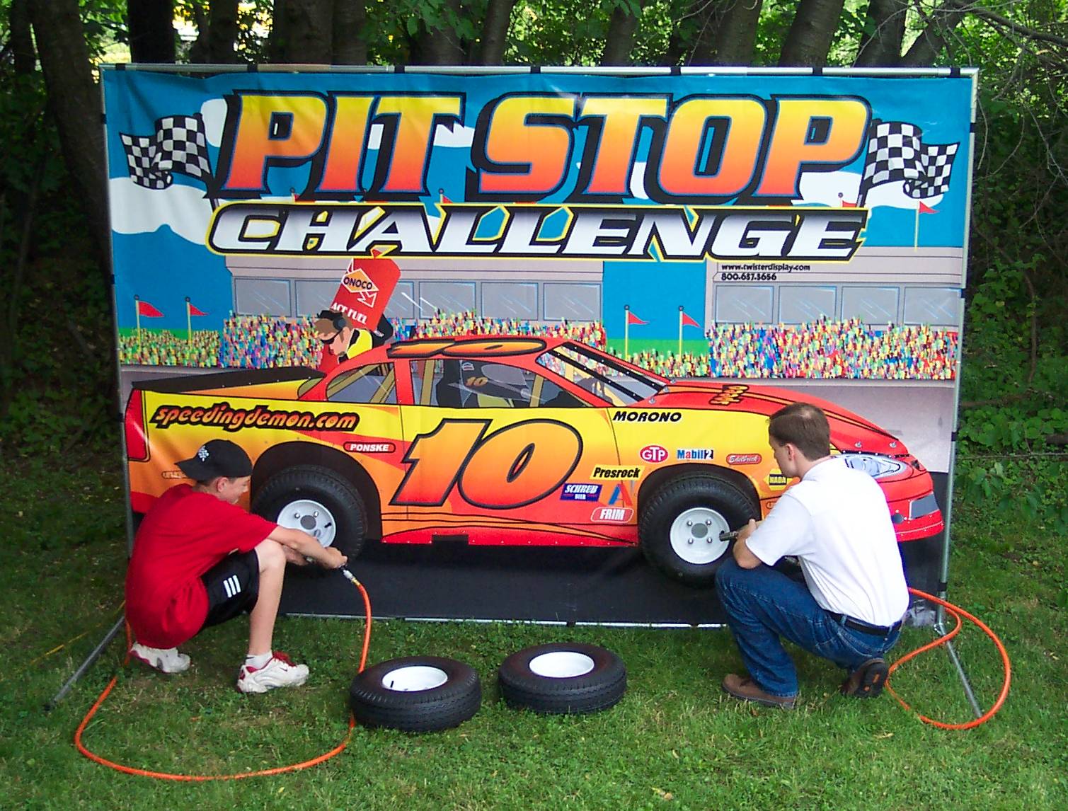 Pit Stop Challenge Carnival Game
