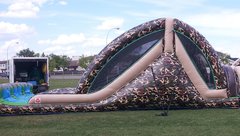 3 Lane Mega Thrill Inflatable Slide