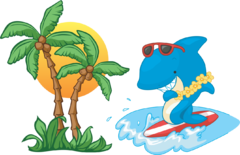 Pirates, Luau, and Anything in the Sea Themes