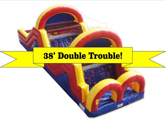 13A - 38' Double Trouble Obstacle Course