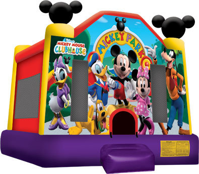 1A - Mickey Mouse Bounce House