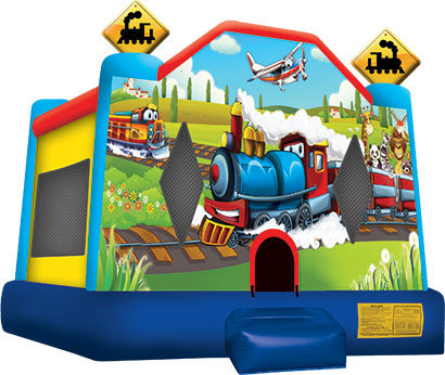 1A - Trains and Planes Bounce House