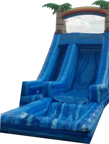8C - 17' Blue Paradise Water Slide