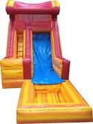 8A - 16' Fire and Ice Wave Water Slide