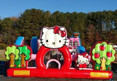 1B - Hello Kitty Toddler Town Inflatable Play Land