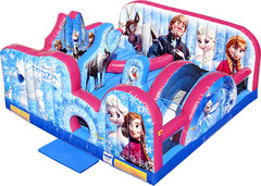 1B - Frozen Toddler Town Inflatable Play Land