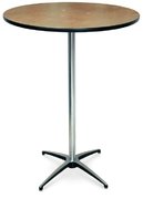High Top Table - 42" High / 30" Wide (Only to be rented with an inflatable)
