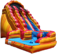 8FB - 19' Wild Rapids Water Slide Fire and Ice (color / shape may vary)
