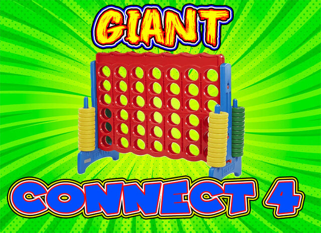 GIANT CONNECT 4 GAME RENTAL
