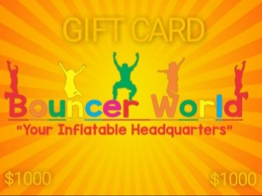 Gift Card of $1000 for only $800