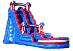 20FT AMERICAN CREED SLIDE W/ POOL