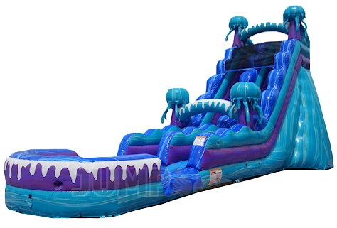 20FT Electric Jelly Fish Slide W Pool Bouncer World SC Sumter SC